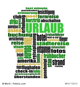 kopf schlagwoerter urlaub I