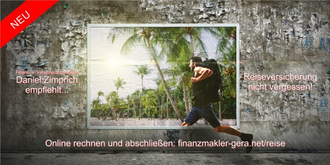 Reiseversicherung Flyer